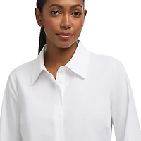 Mexx chemise en popeline extensible pour femmes Tailles: XS-XXL