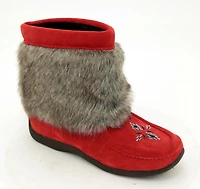 Canadiana Bottes d'hiver en daim soyeux pour femme