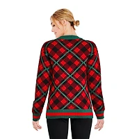 Chandail de Noël avec chat George pour femmes