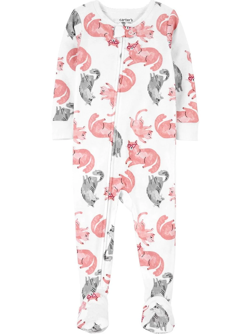 Child of Mine made by Carter's 1pc Pajama - Pink Unicorn Cat