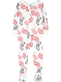 Child of Mine made by Carter's 1pc Pajama - Pink Unicorn Cat