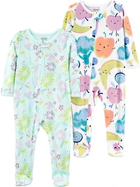 Child of Mine made by Carter's 1pc Pyjama - Fruit Vert Floral