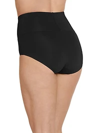 Jockey® Essentials Tummy Smoothing 360° Mid-Waist Brief, Never compressing or squeezing