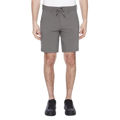 Dark Black Men's Pull-On Short - Moss, Sizes 30-40