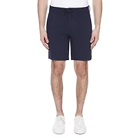 Dark Black Men's Pull-On Short - Navy, Sizes 30-40