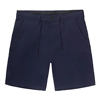 Dark Black Men's Pull-On Short - Navy, Sizes 30-40