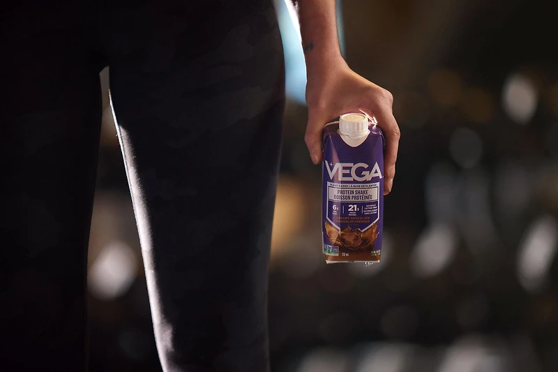 Vega Protein Shake Creamy Chocolate (4ct), Plant-powered protein on-the-go.