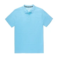 Dark Black Men's Short-Sleeve Polo