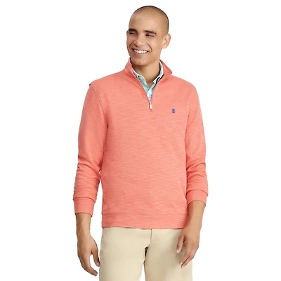 IZOD MENS PERFORMANCE QUARTER ZIP FLEECE