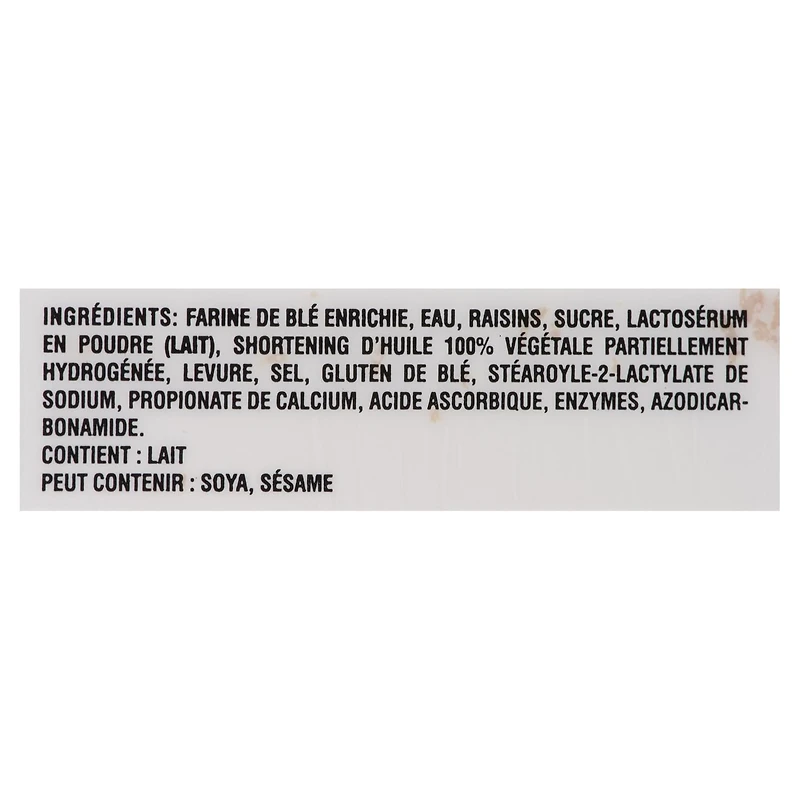 Pain aux raisins Pain aux raisins 500 gr