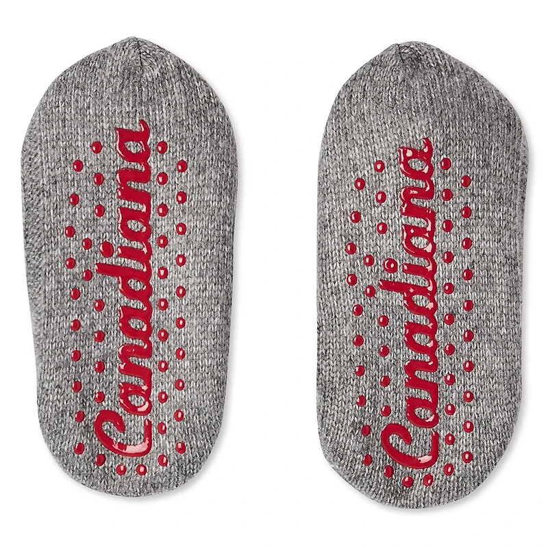 Canadiana Girls' Slipper Socks