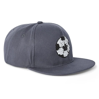 Casquette de baseball avec paillettes réversibles George pour garçons
