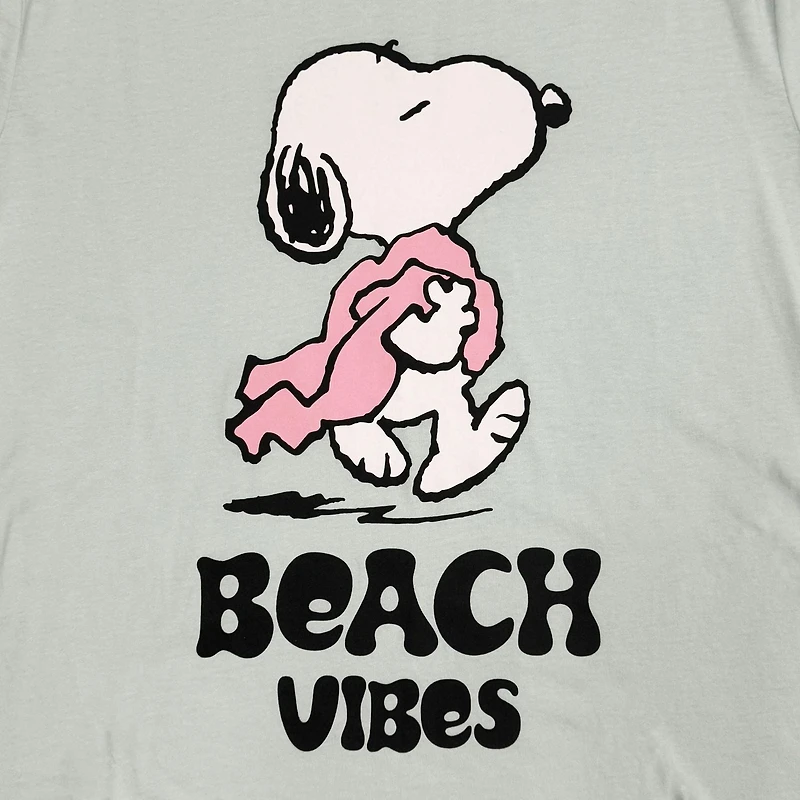 T-shirt avec imprimé Snoopy Peanuts pour femmes
