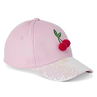 George Girls' Cherries Baseball Cap