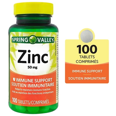 Spring Valley Zinc, 50 mg