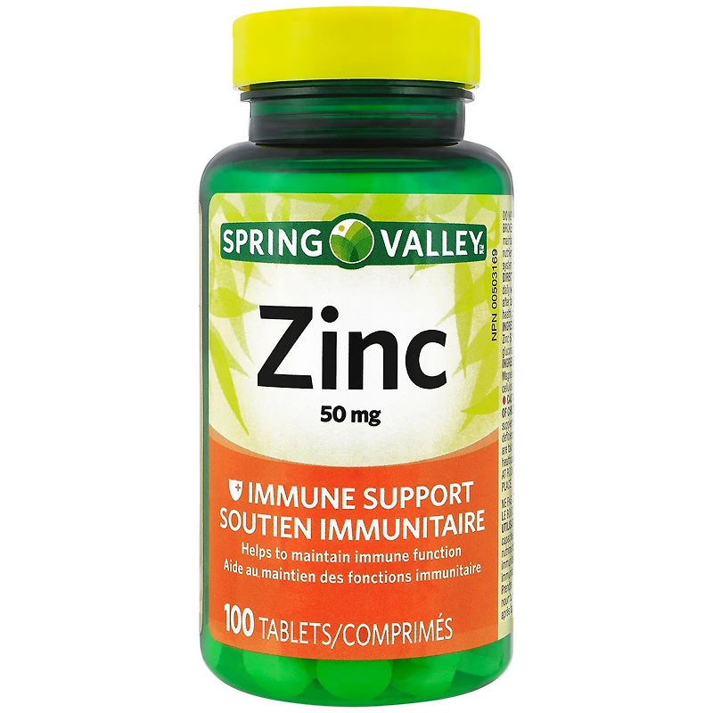 Spring Valley Zinc, 50 mg