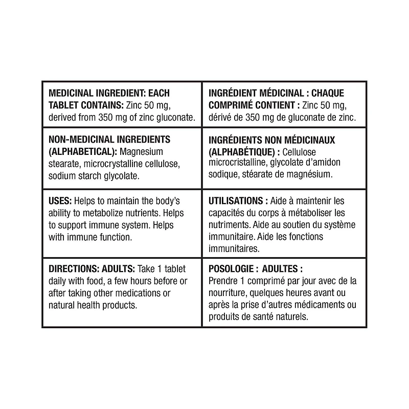 Spring Valley Zinc, 50 mg