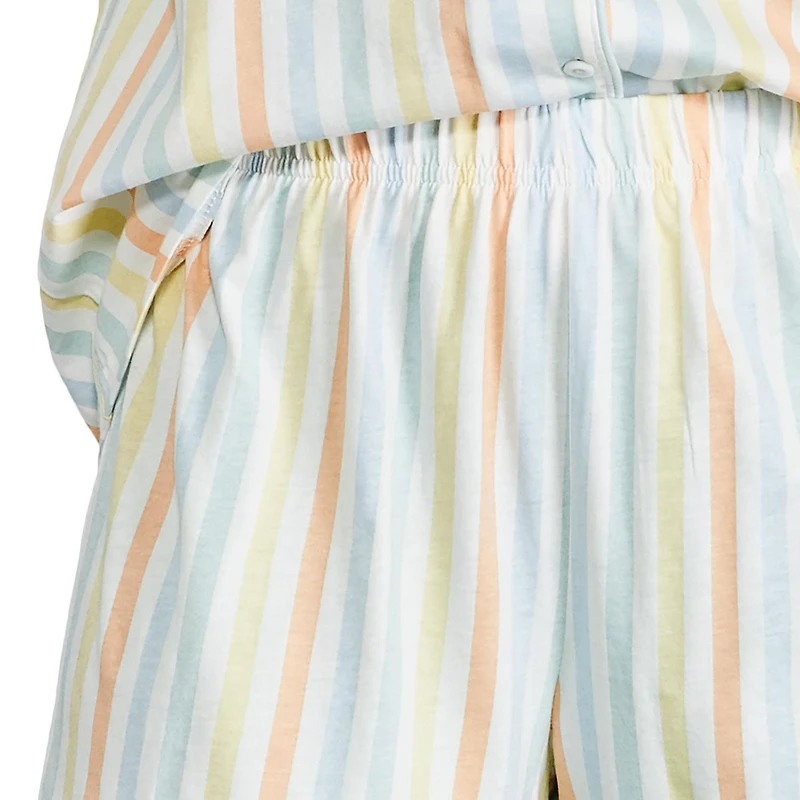 George Women's Notch Collar Pajama 2-Piece Set