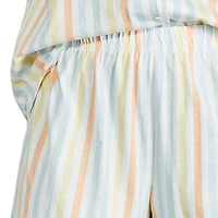 George Women's Notch Collar Pajama 2-Piece Set