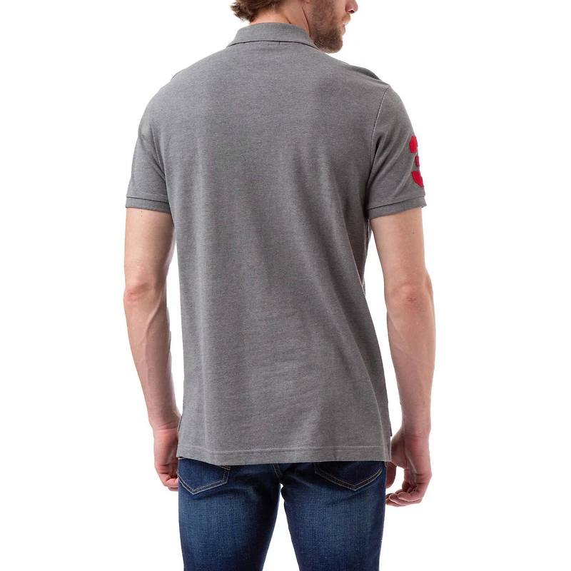 U.S. POLO ASSN Polo uni en piqué pour hommes Chemise Polo