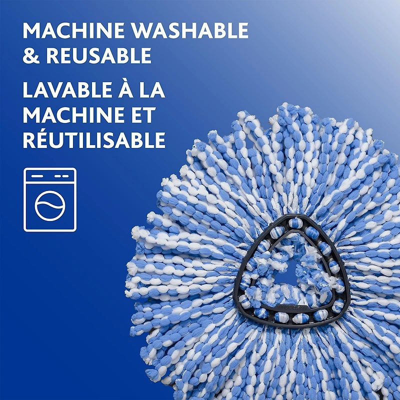 Recharges pour vadrouille Vileda RinseClean (paquet de 5)