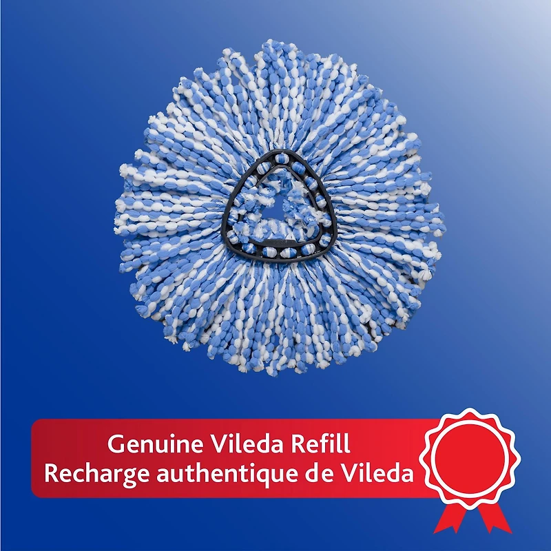 Recharges pour vadrouille Vileda RinseClean (paquet de 5)