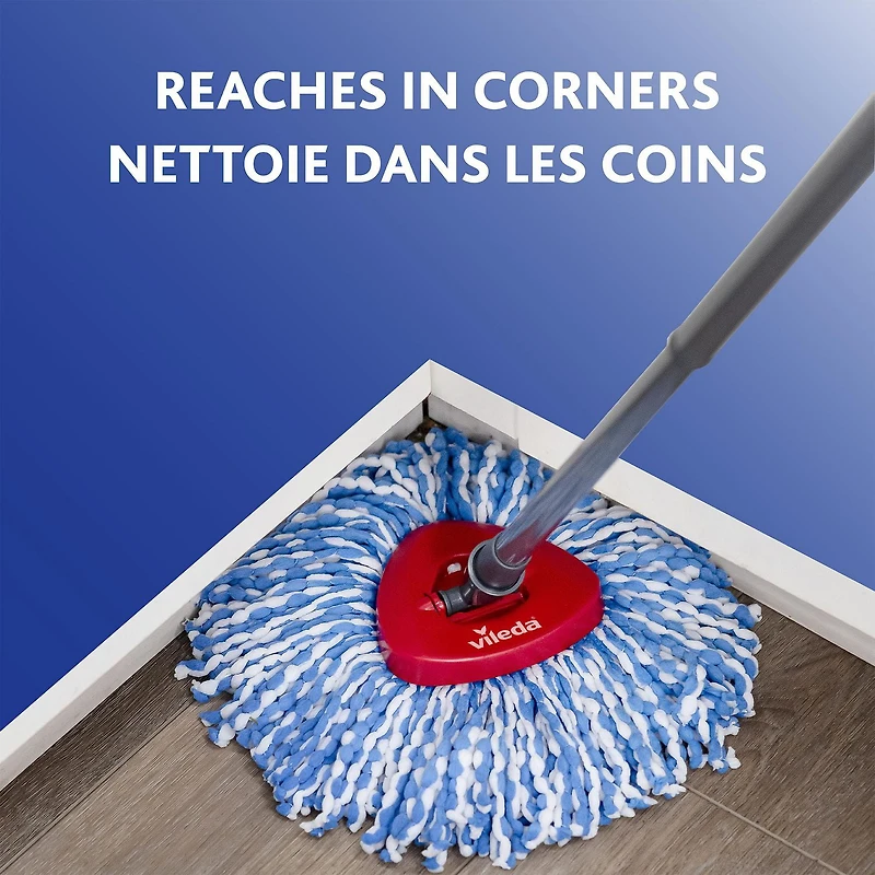 Recharges pour vadrouille Vileda RinseClean (paquet de 5)