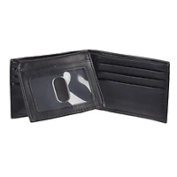 Genuine Dickies Men's Passcase Leather Wallet, One size