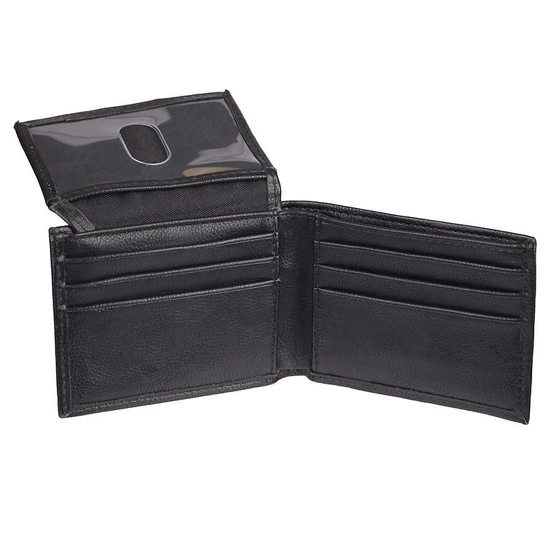 Genuine Dickies Men's Passcase Leather Wallet, One size