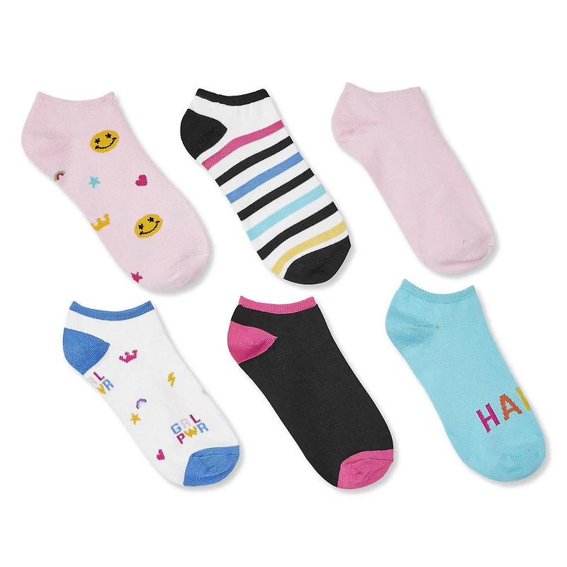 Lot de 6 chaussettes invisibles ultra douces George pour filles