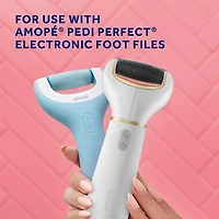 Amopé® Pedi Perfect™ Extra Coarse Roller Heads, 2 refills