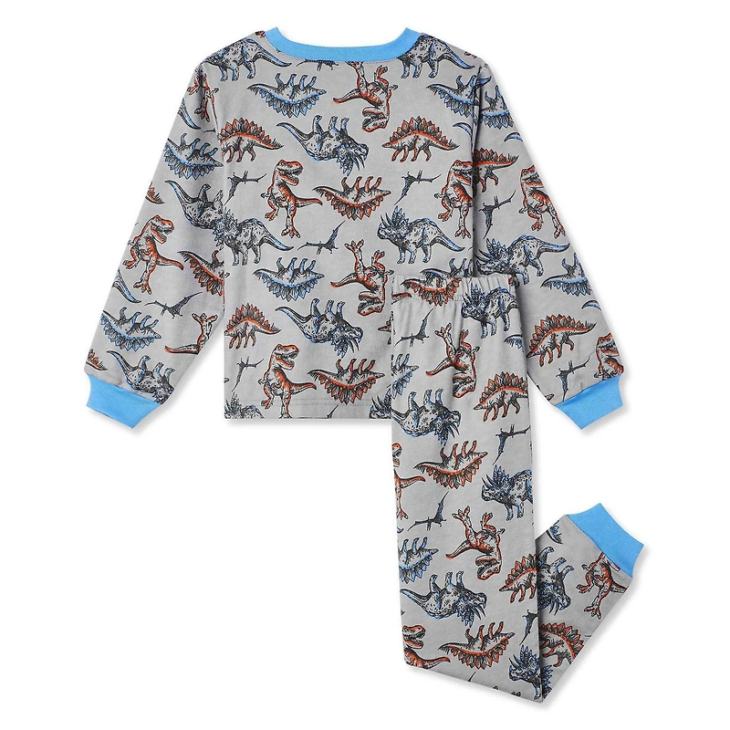 George Boys' 2-Piece Flannel Pajama Set