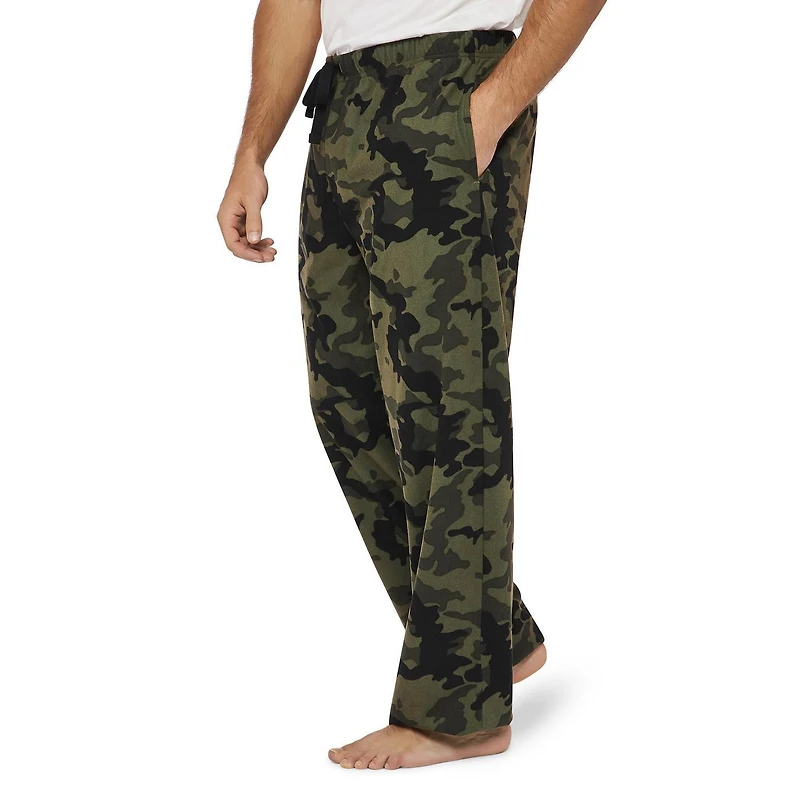 Pantalon de nuit en polyester brossé George pour hommes