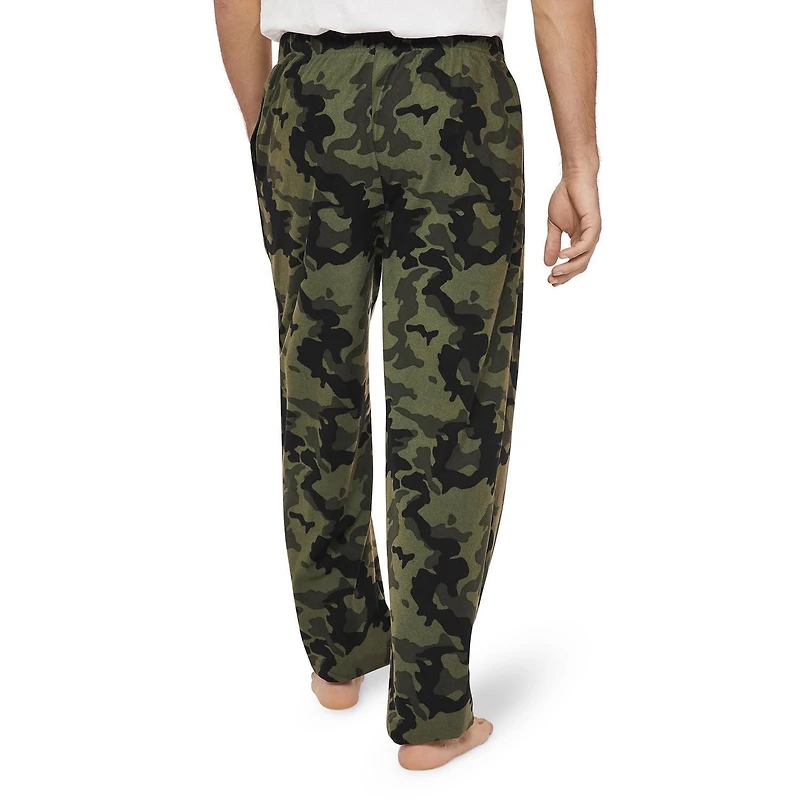 Pantalon de nuit en polyester brossé George pour hommes