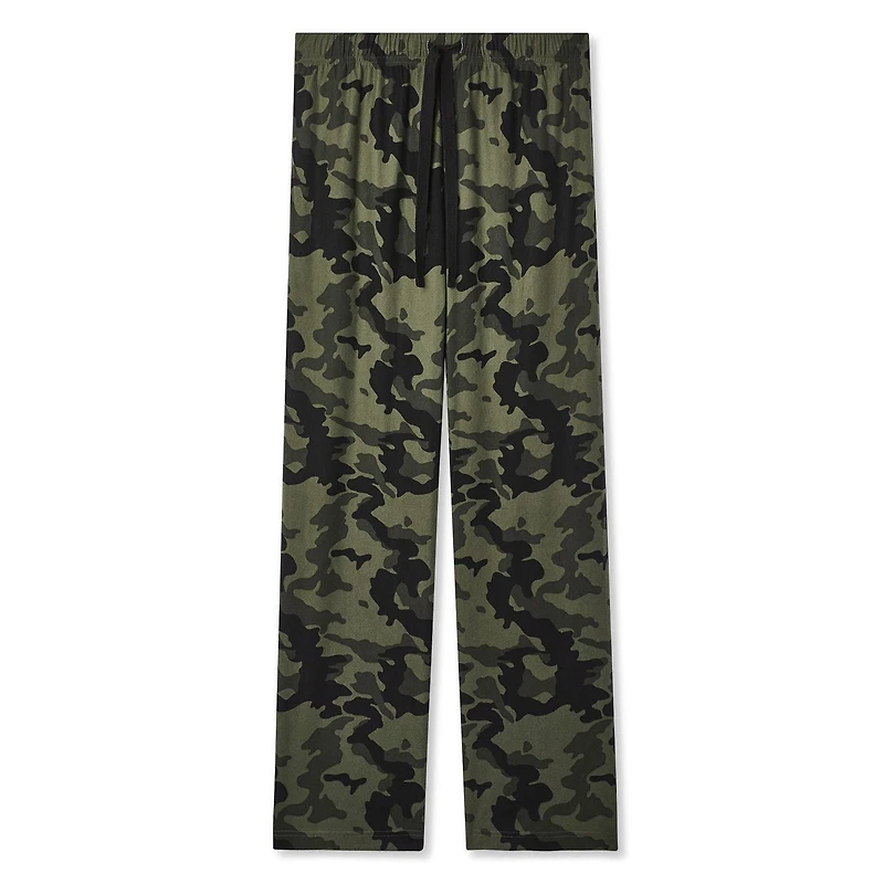 Pantalon de nuit en polyester brossé George pour hommes