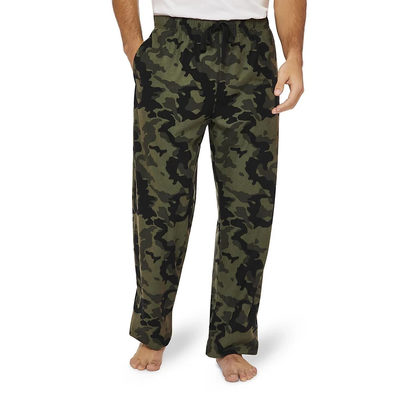 Pantalon de nuit en polyester brossé George pour hommes