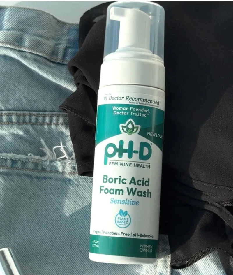 Ph-D Boric Acid Foam Wash, Sensitive 6oz