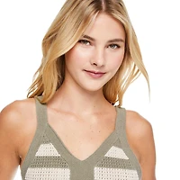 No Boundaries Women's Crochet Tank