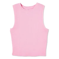 No Boundaries Women's Rib Tank Top