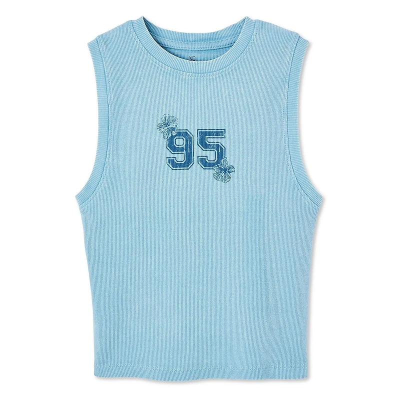 Débardeur côtelé No Boundaries pour femmes