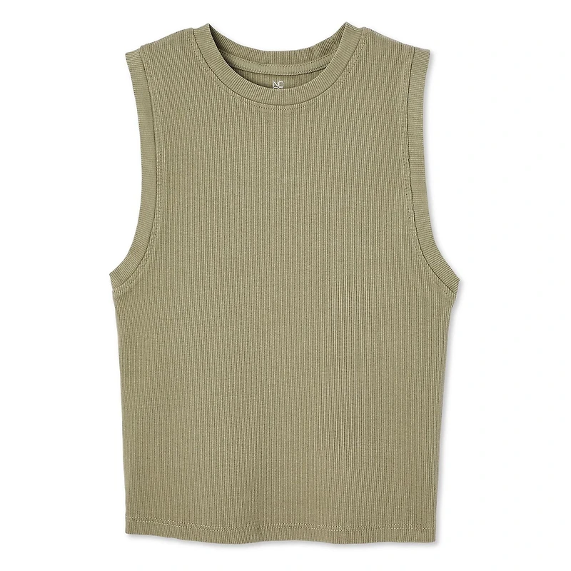 No Boundaries Women's Rib Tank Top