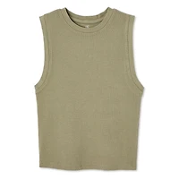 No Boundaries Women's Rib Tank Top