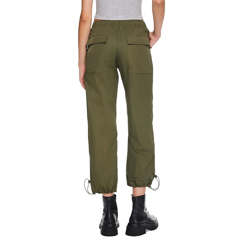 No Boundaries Women's Parachute Pant, Sizes XS-XXL