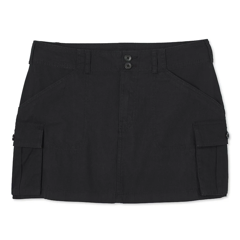 No Boundaries Women's Cargo Skirt