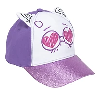 Turning Red Glitter Ear Hat