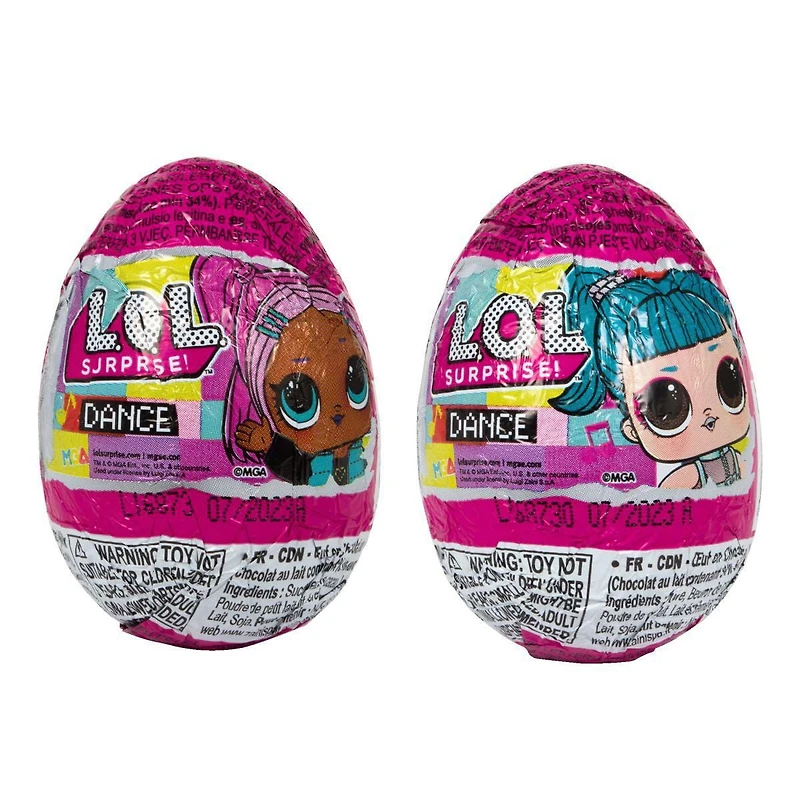 LOL Zaini chocolate eggs
