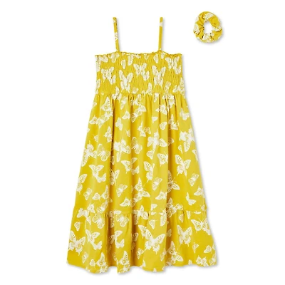 George Girls' Smocked Dress 2-Piece Set