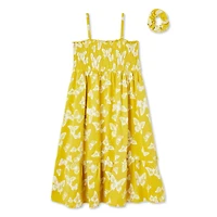 George Girls' Smocked Dress 2-Piece Set