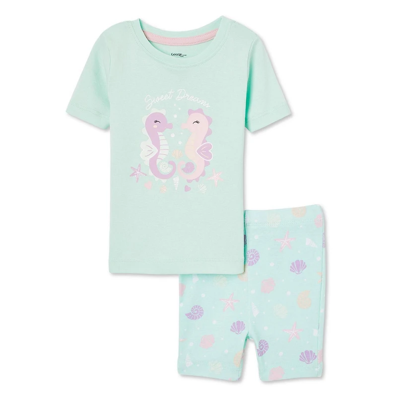 Pyjama 2 pièces George pour bébés filles