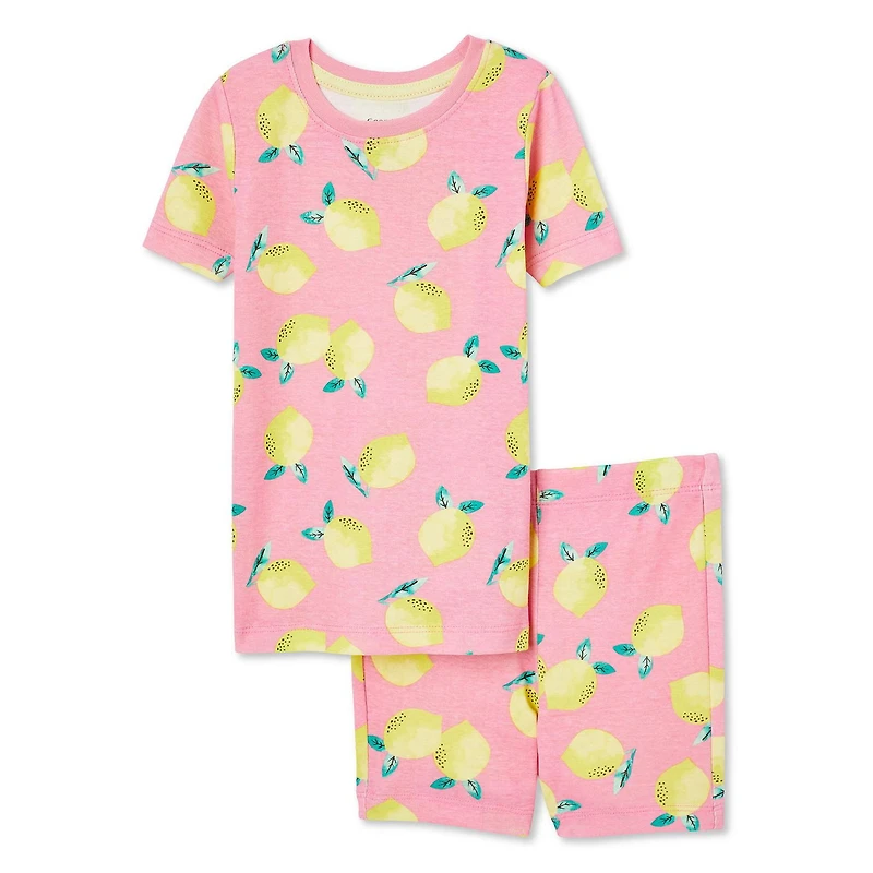Pyjama 2 pièces George pour petites filles Tailles 2T-5T